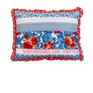 The Pioneer Woman Blue Heritage Floral 2-Piece Cotton Standard Sham Set